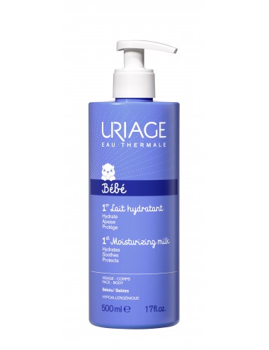 Uriage Bébé - 1er Lait Hydratant - Flacon pompe 500ml