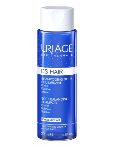 Uriage DS Hair - Shampooing Doux Équilibrant - Flacon 200ml