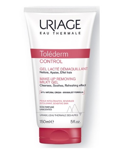 Uriage Tolederm Control Gel Lacté Démaquillant 150ml 