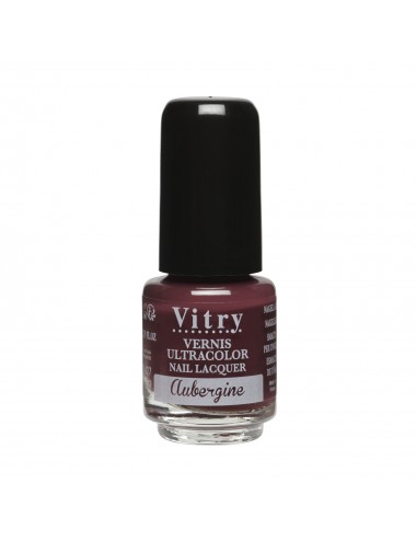 Vitry Vernis à Ongles Mini Aubergine 4ml