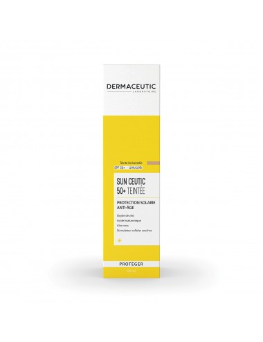 Dermaceutic Sun Ceutic 50+ Protection Solaire Anti-Âge Teinté 50ml
