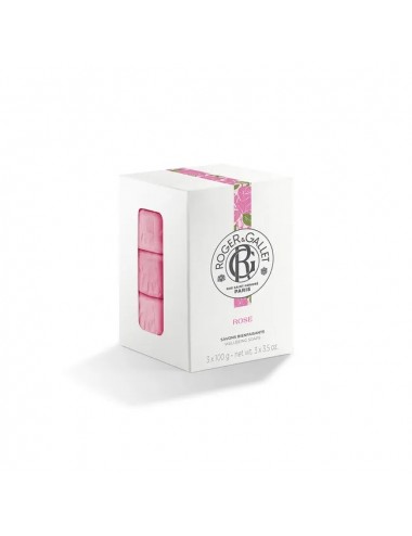 Roger & Gallet Savons Rose Bienfaisant Coffret 3x100g