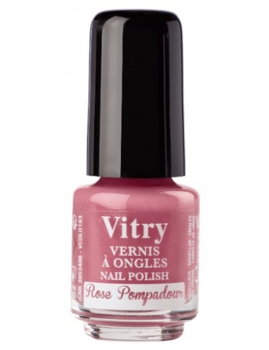 Vitry Vernis à Ongles Mini n°163 Rose Pompadour 4ml