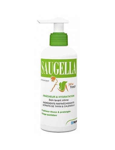 Saugella You Fresh Fraîcheur et Hydratation Soin Lavant Intime 200 ml