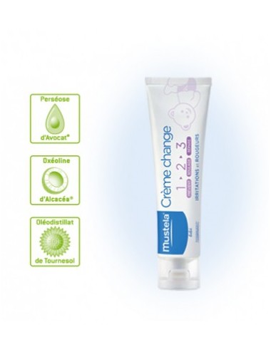 Mustela crème change 1 2 3 100ml