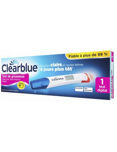 Clearblue Test de grossesse Détection Ultra Précoce Digital