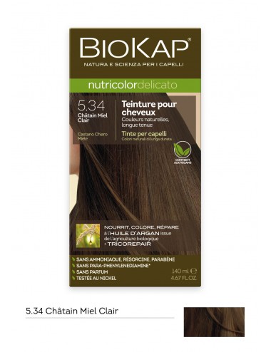 Biokap  Delicato 5.34 Châtain Miel Clair 140 ml