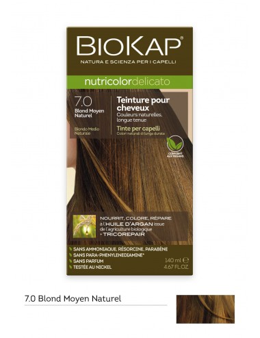 Biokap Delicato 7.0 Blond Moyen Naturel 140ml