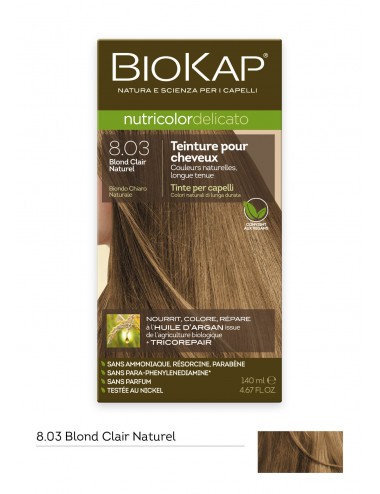 Biokap Delicato 8.03 Blond Clair Naturel 140 ml