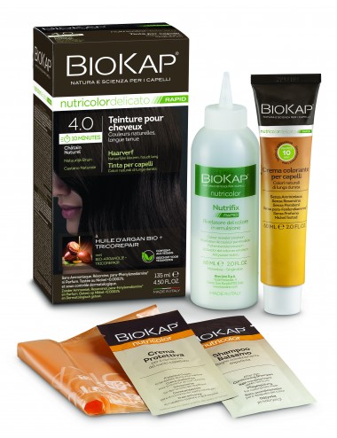 Biokap Delicato Rapid  4.0 Châtain Naturel 135 ml