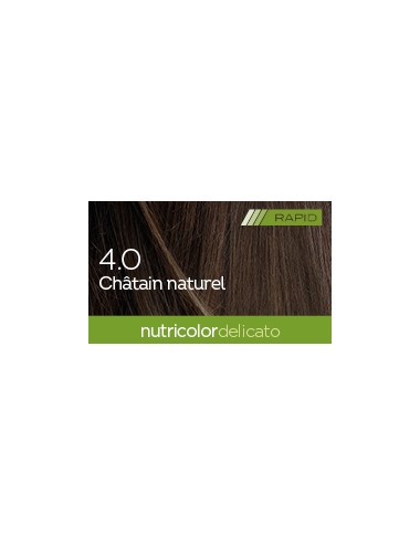 Biokap Delicato Rapid  4.0 Châtain Naturel 135 ml
