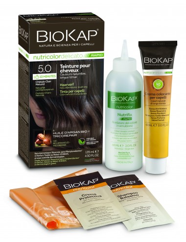 Biokap Delicato Rapid  5.0 Châtain Clair Naturel 135 ml
