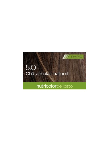 Biokap Delicato Rapid  5.0 Châtain Clair Naturel 135 ml