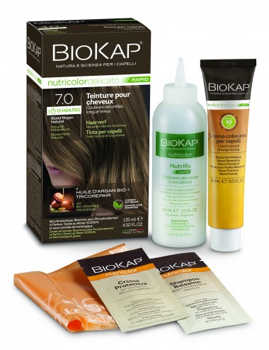 Biokap Delicato Rapid 7.0 Blond Moyen Naturel 135 ml