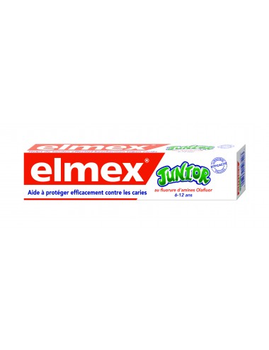 Elmex Dentifrice Anti-Caries Junior 6-12 ans - 75 ml