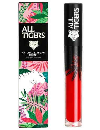 All Tigers Gloss Naturel & Vegan 816 Rouge Orangé - Unleash The Tiger 8ml