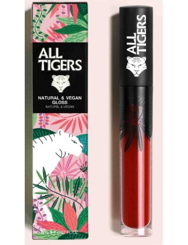 All Tigers Gloss Naturel & Vegan 817 Rouge Bordeaux - Keep Your Chin Up 8ml