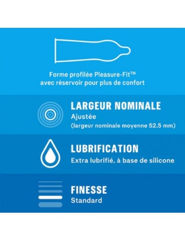 Durex Love 6 Préservatifs faciles à mettre