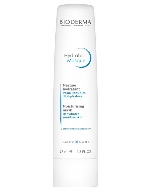 Bioderma Hydrabio Masque Hydratant Visage peau sensible déshydratée 75ml