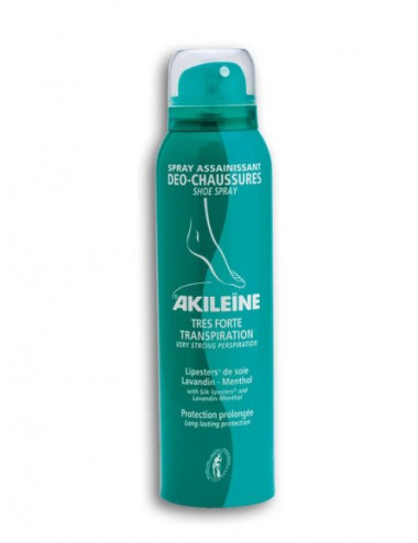 Akileïne Ligne Verte Spray Aseptisant Déo Chaussures 150ml