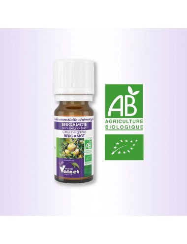 Docteur Valnet Huile Essentielle Bio Bergamote (sans bergaptène) 5ml