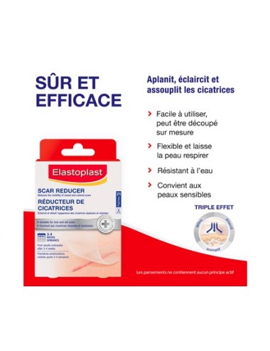Elastoplast Réducteur de Cicatrices - 21 Patchs