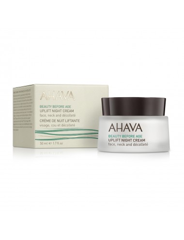 Ahava Crème de nuit liftante visage, cou et décolleté - 50ml