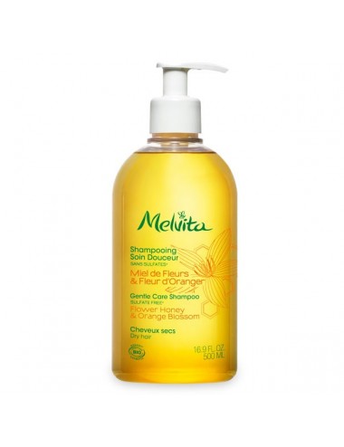Melvita Shampoing Bio Soin Douceur Miel & Fleurs d'Oranger 500ml