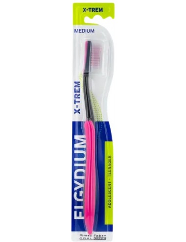 Elgydium Xtrem - Brosse à Dents pour Adolescent - Medium