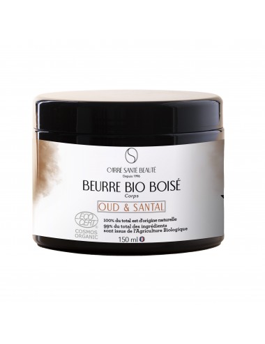 Beurre Bio Boisé Oud & Santal 150ml
