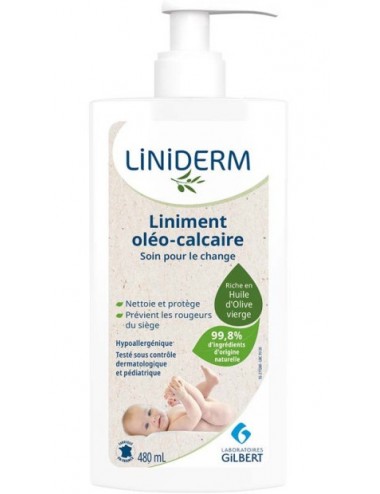 Gilbert Liniderm Liniment Oleo-calcaire Bio 480ml