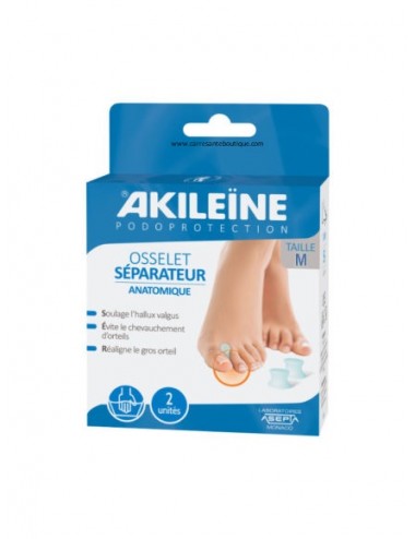 Akileïne Podoprotections Séparateur Osselet x2 Unités