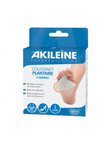 Akileïne Podoprotections Coussinet Plantaire à Anneau x2unités