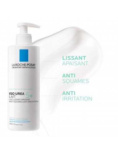 La Roche Posay ISO UREA Lait lissant. Anti-squames, anti-irritation