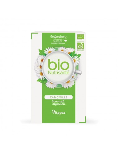 Nutrisanté Vitavea Infusion Bio Camomille 20 sachets