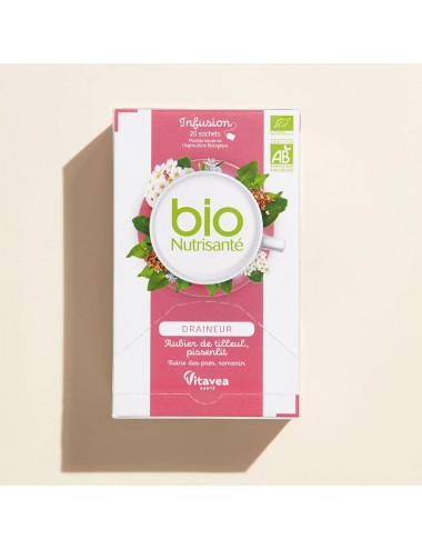 Nutrisanté Vitavea Infusion Bio Draineur 20 sachets