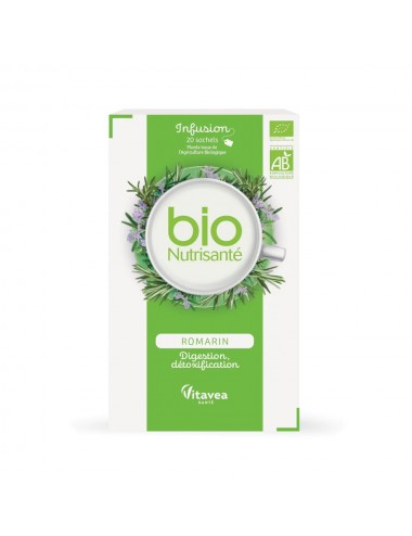 Nutrisanté Vitavea Infusion Bio Romarin 20 sachets
