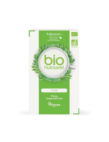 Nutrisanté Vitavea Infusion Bio Thym 20 sachets