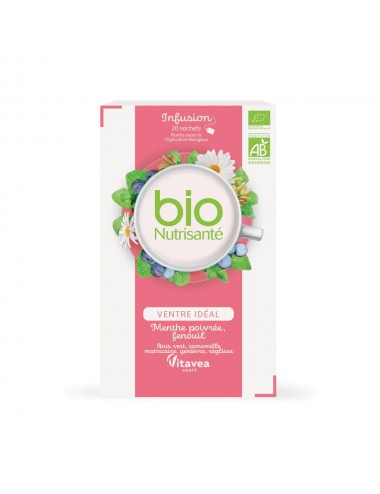 Nutrisanté Vitavea Infusion Bio Ventre Idéal 20 sachets
