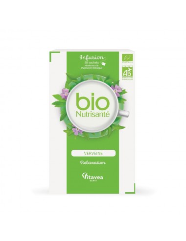 Nutrisanté Vitavea Infusion Bio Verveine 20 sachets