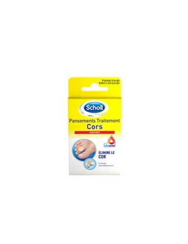Scholl pansements coricides cors X8