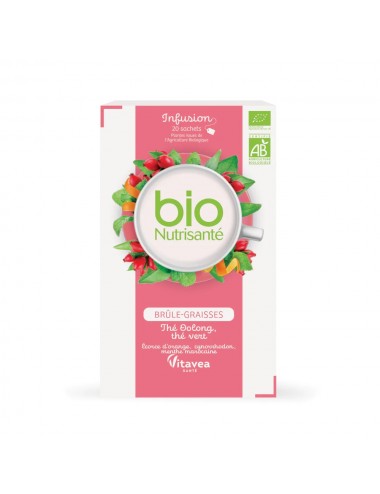 Nutrisanté Vitavea Infusion Bio Brule Graisse 20 sachets