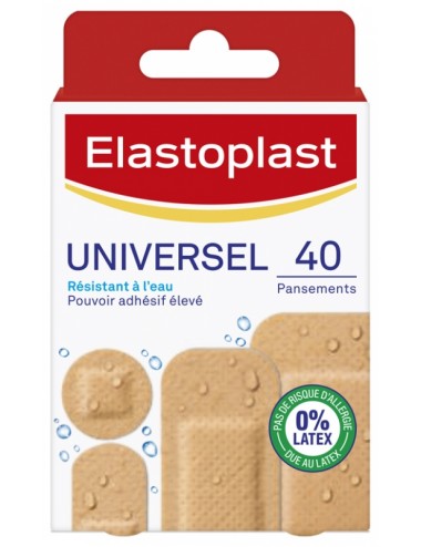 Elastoplast Pansement Universel 40 Pansements - 4 Tailles