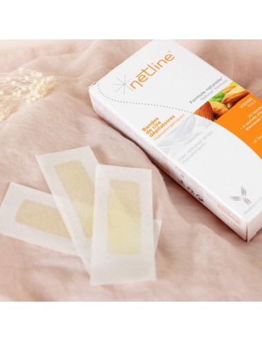 Netline Bandes de Cire Dépilatoires Visage x20