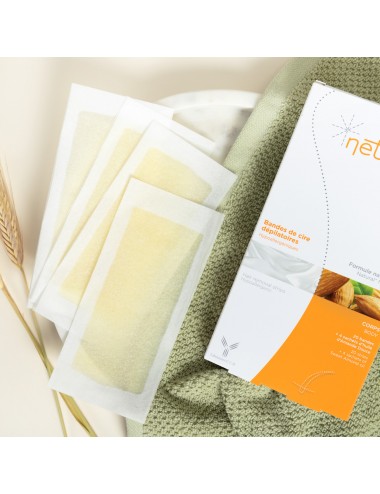 Netline Bandes de Cire Dépilatoires Corps x20