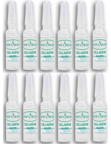 Coups d'Éclat Ampoules au Collagène Marin x12 Ampoules