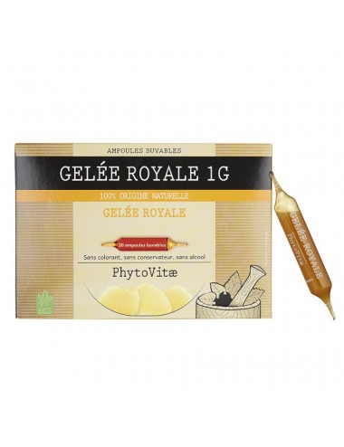 Phytovitae Ampoules Gelée Royale 1g 20x10ml