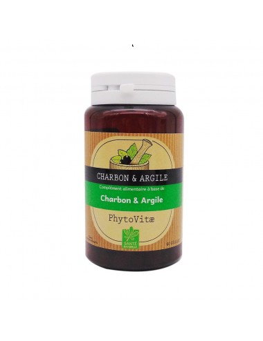 Phytovitae Charbon et Argile 60 Gélules