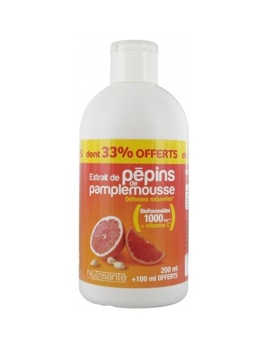 Nutrisanté Extrait de Pépins de Pamplemousse 300ml