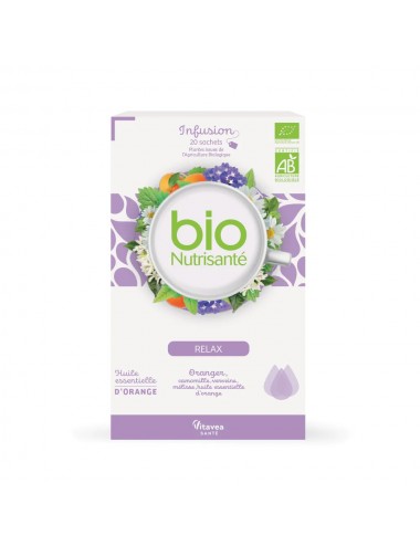 Nutrisanté Vitavea Infusion Bio Relax 20 sachets